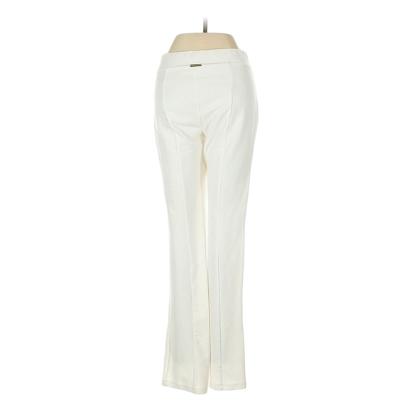 MICHAEL Michael Kors White Wide-Leg Ponte Pants - Picture 2 of 8